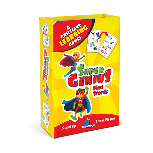 Alternate image 1 for Blue Orange Games Super Genius Educational Game - First Words