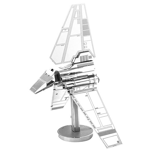 Alternate image 1 for Fascinations Metal Earth 3D Metal Model Kit - Star Wars Imperial Shuttle