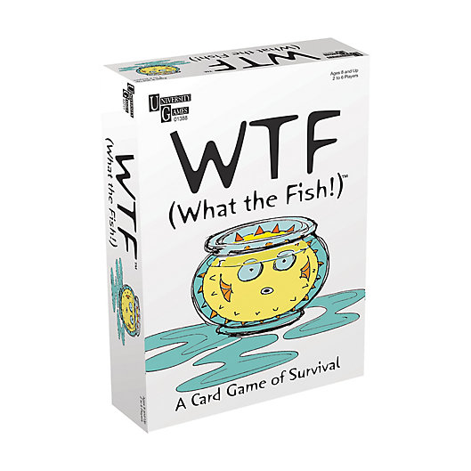 Alternate image 1 for University Games WTF (What the Fish) Card Game