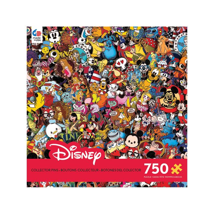 Ceaco Disney Collections 750-Piece Collector Pins Jigsaw ...