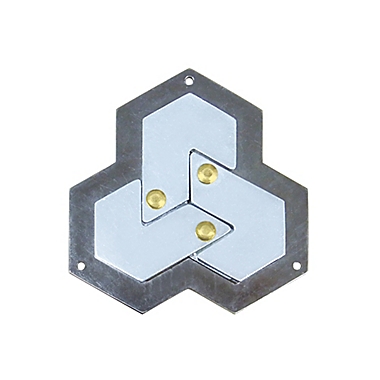 BePuzzled Hanayama Level 4 Cast Puzzle - Hexagon. View a larger version of this product image.