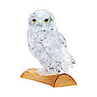 Alternate image 1 for BePuzzled&reg; Owl 42-Piece 3D Crystal Puzzle in White