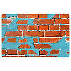 Alternate image 0 for FoFlor Painted Brick 23&quot; x 36&quot; Kitchen Mat in Aqua