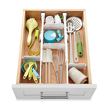 Real Simple&reg; 6-Piece 2-Way Expandable Drawer Divider. View a larger version of this product image.