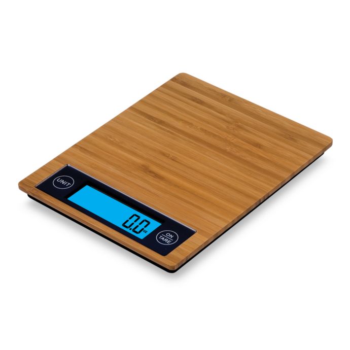 Salter Bamboo 11 Lb Digital Kitchen Scale Bed Bath Beyond