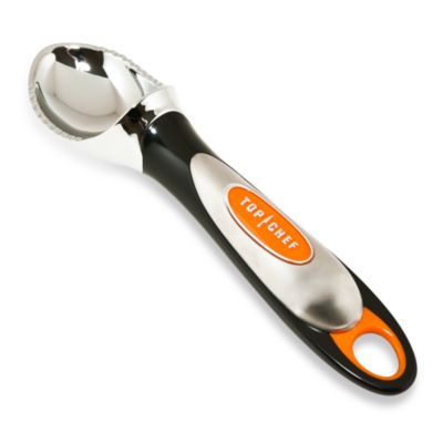 serrated ice cream scoop