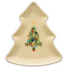 Alternate image 0 for Fiesta&reg; Christmas Holiday Tree-Shaped Plate in Ivory