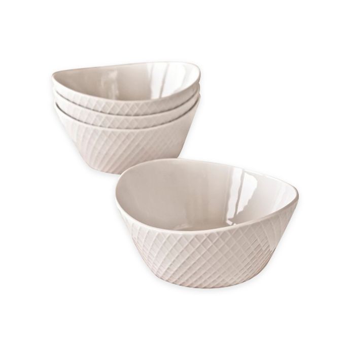 Over and Back® Surface Bowls in White (Set of 4) Bed Bath and Beyond