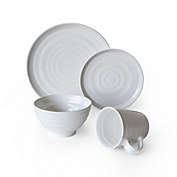 Over and Back&reg; Centric 16-Piece Dinnerware Set in White