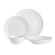 Over and Back&reg; Clarity 16-Piece Dinnerware Set in White