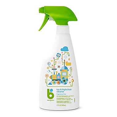 Babyganics&reg; 17 oz. Fragrance-Free Toy & Highchair Cleaner. View a larger version of this product image.