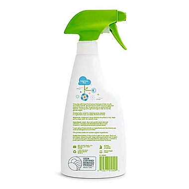 Babyganics&reg; 17 oz. Fragrance-Free Toy & Highchair Cleaner. View a larger version of this product image.