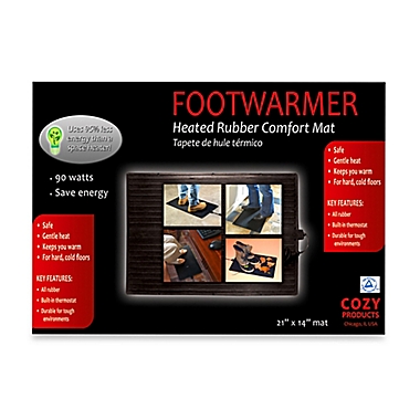 Cozy Products Foot Warmer Heater Mat. View a larger version of this product image.