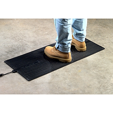 Cozy Large Electric Foot Warmer Heated Floor Mat. View a larger version of this product image.