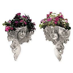 Design Toscano Printemps and Etoile Wall Planters (Set of 2)