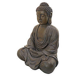 Design Toscano Meditative Buddha of Grand Temple Garden Stone Statue