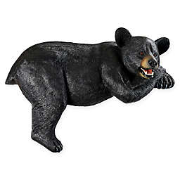 Lemont the Lovable Lounger Black Bear Statue