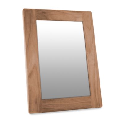 teak mirror