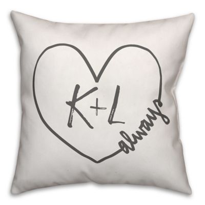 18x18 My Heart I Love South Sioux City Throw Pillow Multicolor