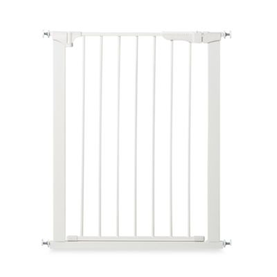 grey baby gate