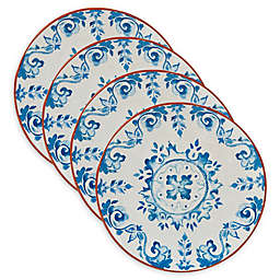 Certified International Porto® by Tre Sorelle Studios Salad Plates in Blue (Set of 4)