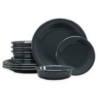 Alternate image 0 for Fiesta&reg; 12-Piece Classic Dinnerware Set in Slate
