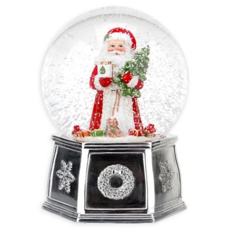 Spode Christmas Tree Santa Musical Snow Globe | Bed Bath & Beyond