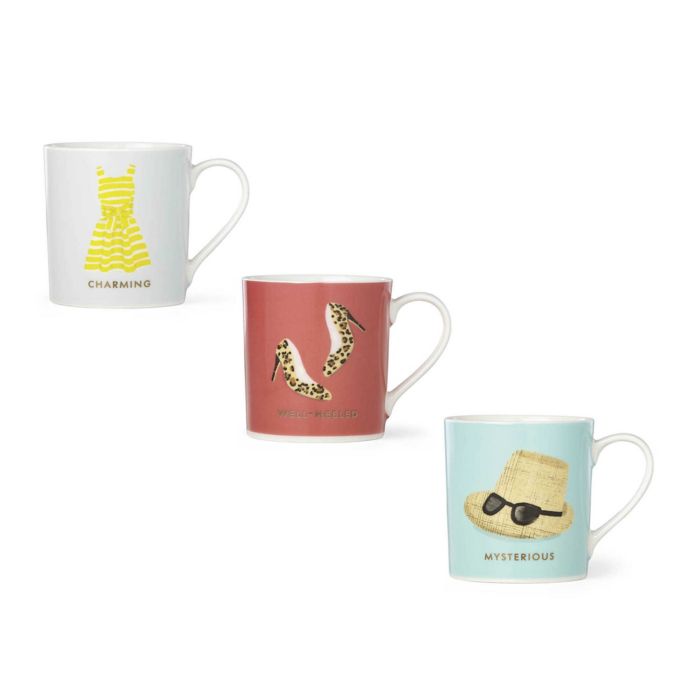 kate spade mug initial