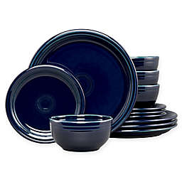 Fiesta® 12-Piece Bistro Dinnerware Set in Cobalt Blue