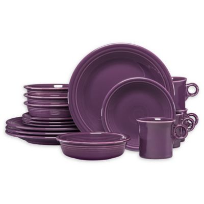 Fiesta&reg; 16-Piece Dinnerware Set in Mulberry