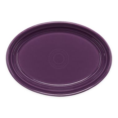 Fiesta&reg; 9.6-Inch Oval Platter in Mulberry. View a larger version of this product image.