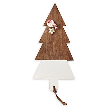 Mud Pie&reg; Circa Christmas Tree Wood Board. View a larger version of this product image.