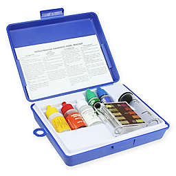 Pool Central 5-Way Test Kit Case in Blue