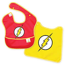 Bumkins® SuperBib®! DC Comics™ The Flash Multicolor Bib with Cape