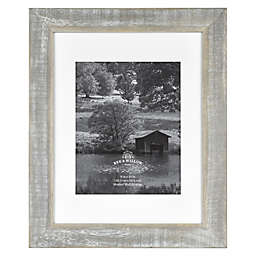 Bee & Willow™ 8-Inch x 10-Inch Matted Wood Picture Frame in Austin Grey