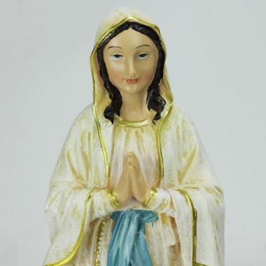 Northlight Distressed Blessed Mother Virgin Resin Statue | Bed Bath ...