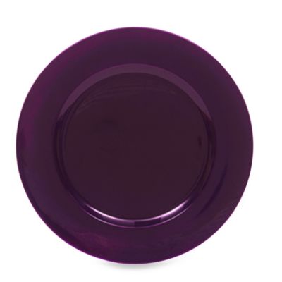 purple charger plates uk