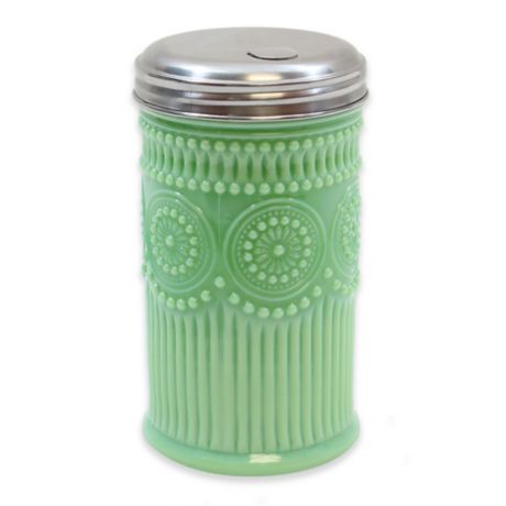 TableCraft Jadeite Green Glass Sugar Dispenser Pourer TableCraft Jadeite Green Glass Sugar Dispenser Pourer