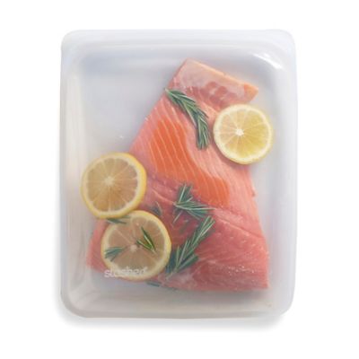 Stasher Half-Gallon Silicone Reusable Food Storage Bag in Clear