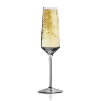 edge champagne flutes