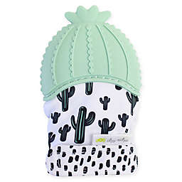 Itzy Ritzy® Silicone Cactus Teething Mitt in Green