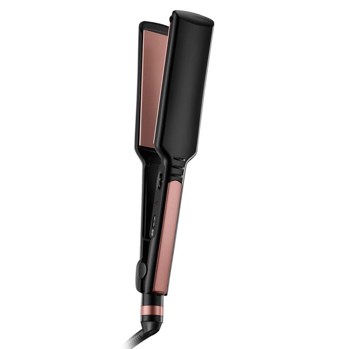Infiniti Pro by Conair® Ceramic Flat Iron in Black/Rose Gold Bed Bath