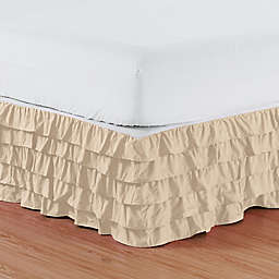 Elegant Comfort Multi-Ruffle Bed Skirt
