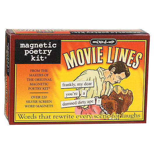 Alternate image 1 for Magnetic Poetry Kit: Mixed Up Movie Lines