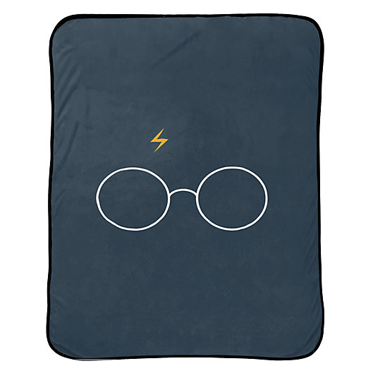 Alternate image 1 for Harry Potter™ Glasses Throw Blanket