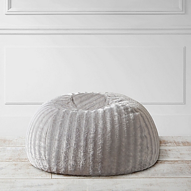 Madison Park Duke Faux Fur Shaggy Bean Bag Chair. View a larger version of this product image.