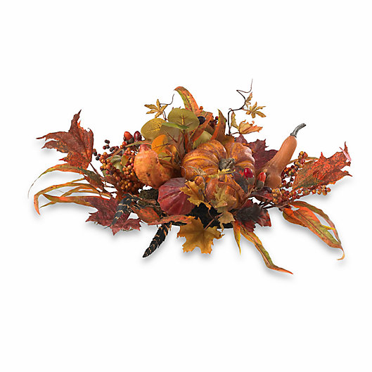 Alternate image 1 for Nearly Natural 26-Inch Harvest Centerpiece in Red