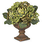 Alternate image 0 for Nearly Natural 21-Inch Silk Artichoke Centerpiece in Green with Plastic Planter