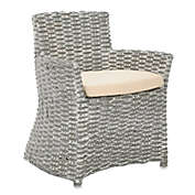 Safavieh Cabana Arm Chair in Grey White Wash