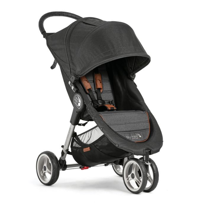 Baby Jogger Anniversary City Mini 3 Wheel Single Stroller In Grey Bed Bath Beyond